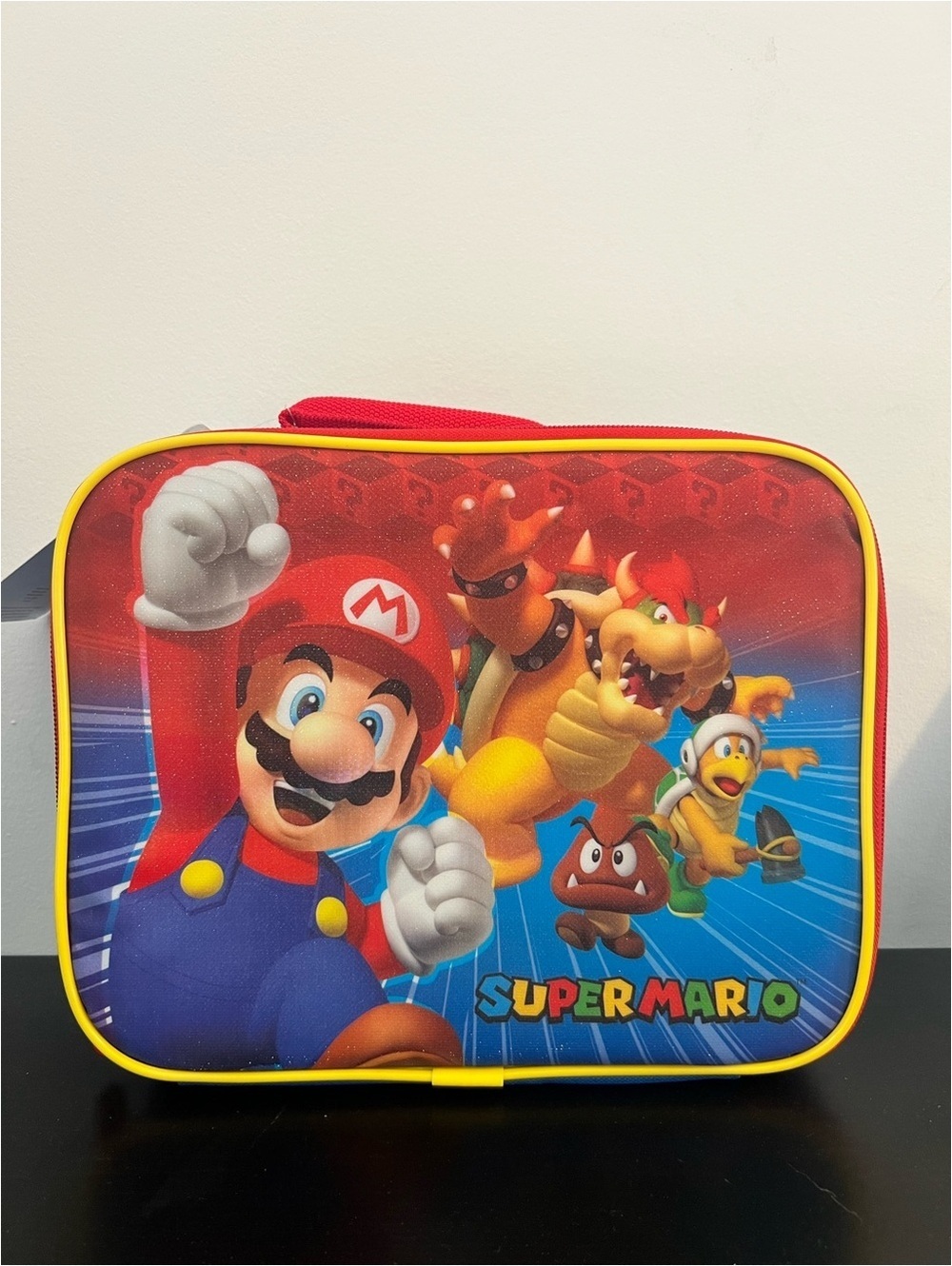 Super Mario Insulated Lunch Bag Lunch Box Nintendo Bowser Goomba NEW